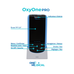 Oxymètre de pouls professionnel Oxy One Pro