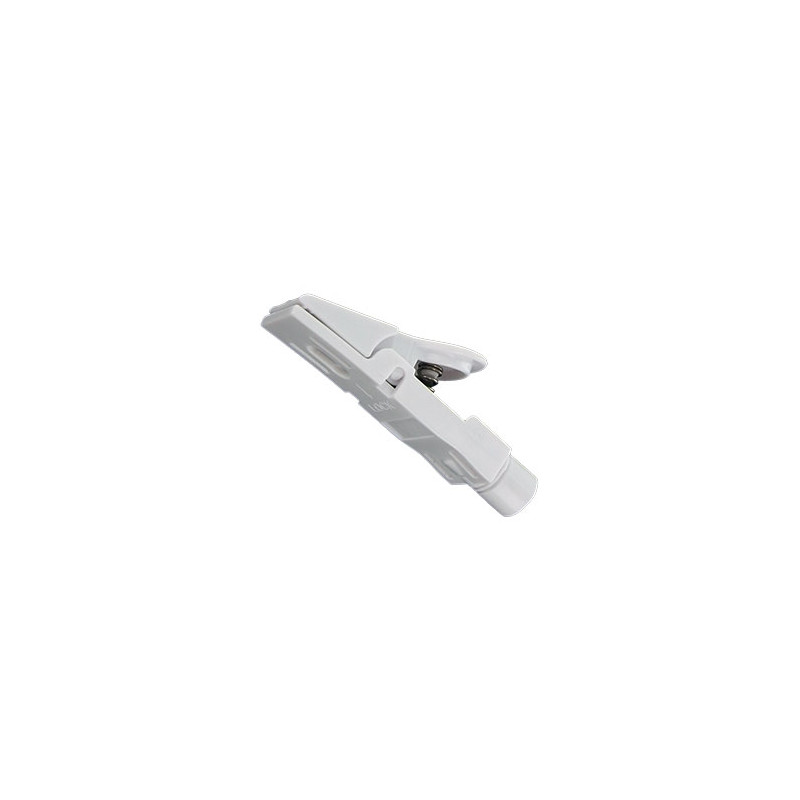 Adaptateurs pinces crocodiles pour electrodes à languettes ou pression (Lot de 10 unités)