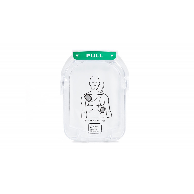 Électrodes adultes pour défibrillateur HS1 Philips