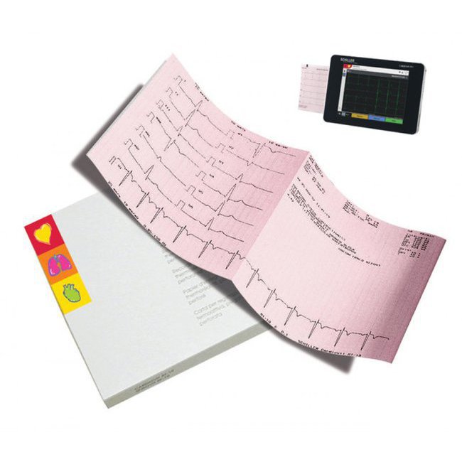 Papier ECG Schiller original Cardiovit FT 1 (10 ramettes)