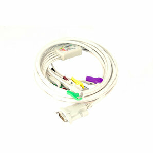 Cable patient original Schiller Monobloc 10 voies pincettes