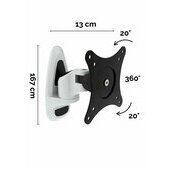 Fixation murale pour appareil tablette ECG EDAN ISE 1210