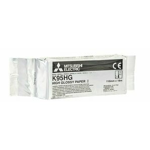 Papier vidéo original Mitsubishi K95HG pour P-95DW (5 rouleaux)